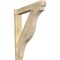 Ekena Millwork Funston Arts & Crafts Rough Sawn Outlooker, Douglas Fir, 6"W x 36"D x 40"H OUT06X36X40FST03RDF - alternate 1